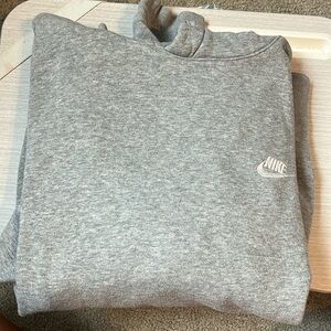 grey nike hoodie